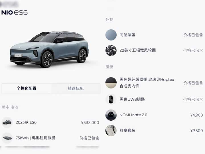 Фото 2 - Nio ES6