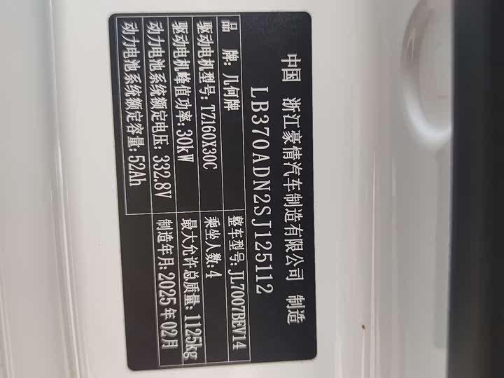 Фото 4 - Geely Galaxy Panda Mini