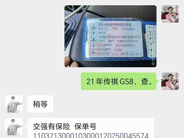 GAC Trumpchi GS8 2020 2020款 GS8S 390T 两驱豪华智联版