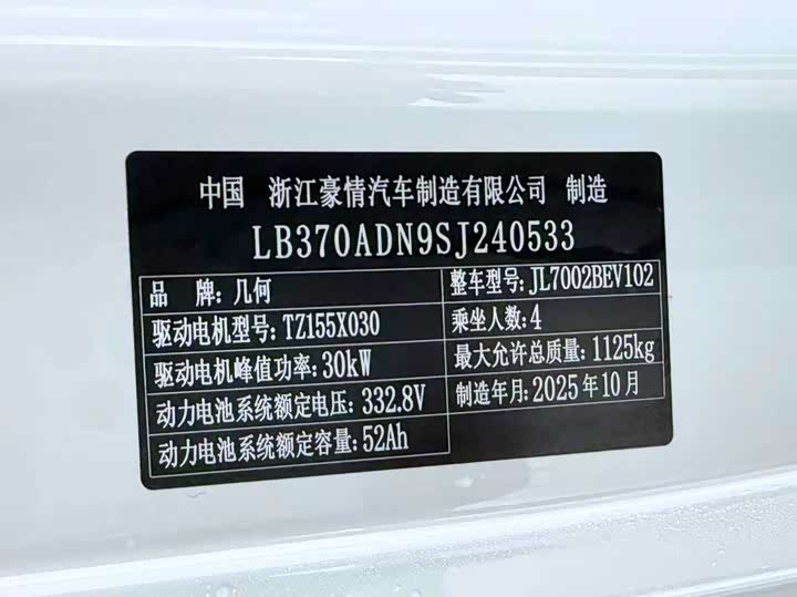 Фото 7 - Geely Galaxy Panda Mini