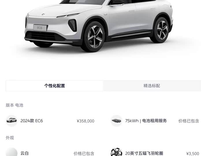 Фото 2 - Nio EC6