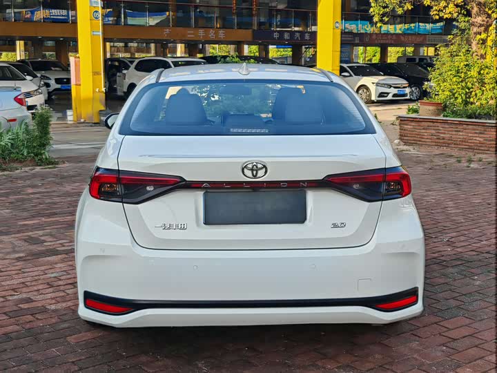 Toyota Allion 2022 2022款 2.0L 精英版