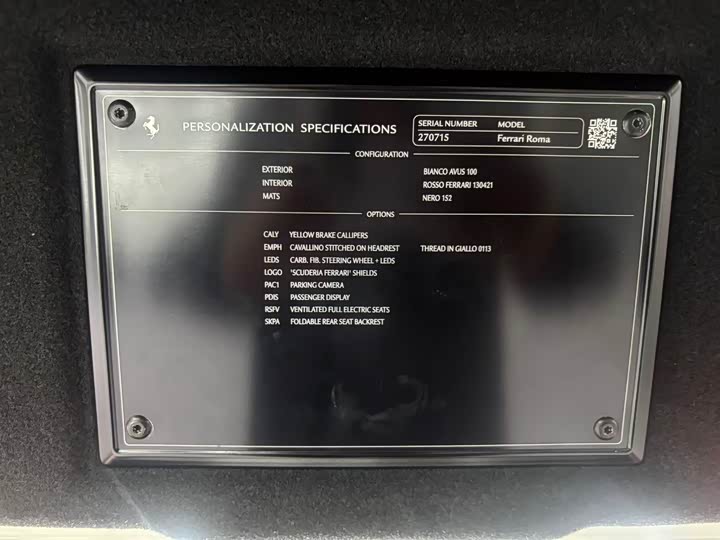 Ferrari Roma 2020 2020款 3.9T V8
