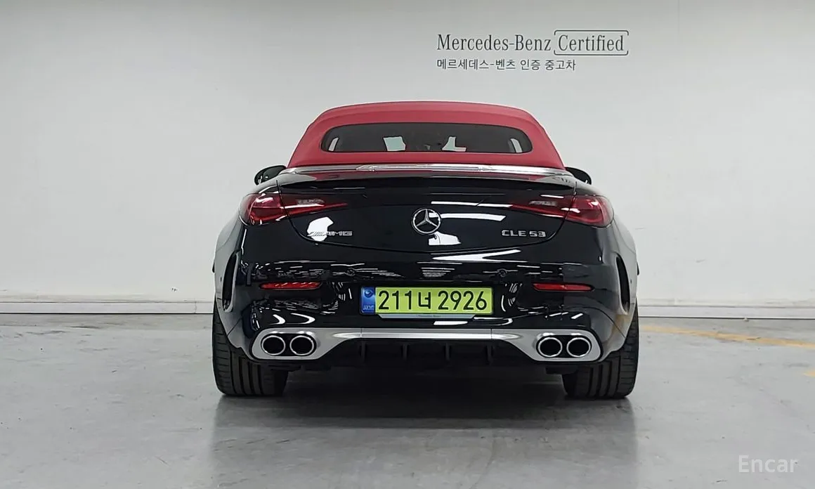 Mercedes-Benz CLE-Class 2024 AMG CLE53 4MATIC+ Cabriolet
