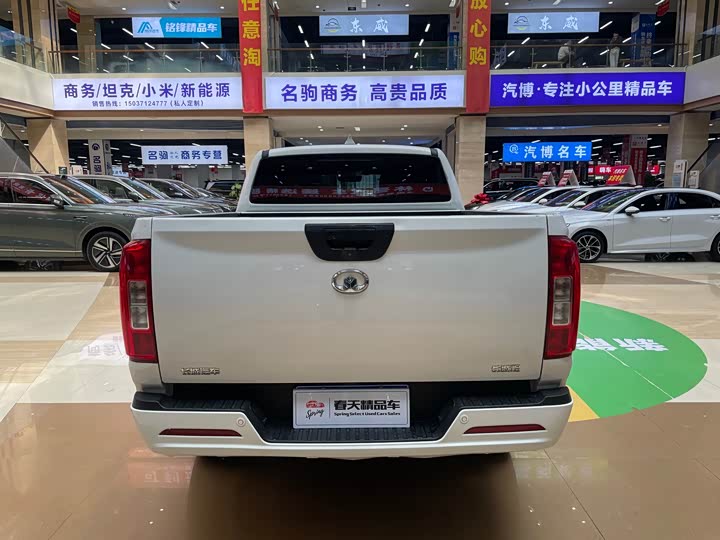 Great Wall Pao 2021 2021款 2.0T商用版自动柴油两驱精英型长箱GW4D20M