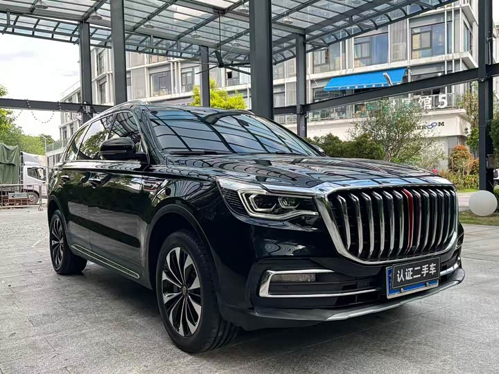 Hongqi HS7 2022 2022款 2.0T DCT两驱智联旗享版 七座