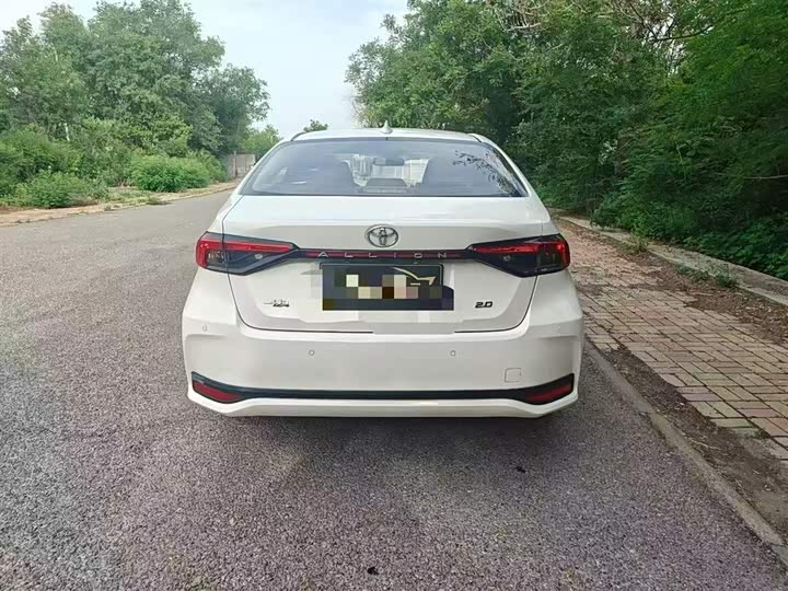 Toyota Allion 2022 2022款 2.0L 精英版