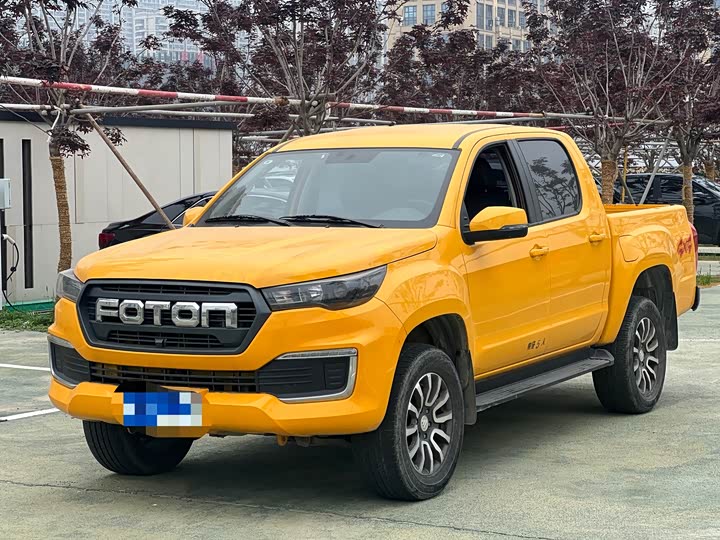Foton Tunland F9 2022 2022款 2.0T汽油自动四驱旗舰型标箱4G20TI5