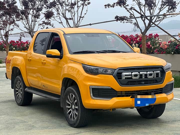 Foton Tunland F9 2022 2022款 2.0T汽油自动四驱旗舰型标箱4G20TI5