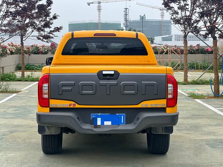 Foton Tunland F9 2022 2022款 2.0T汽油自动四驱旗舰型标箱4G20TI5